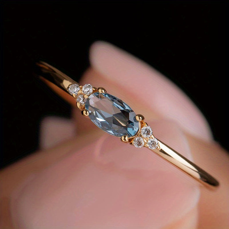 Pixie Garden Blue Ring